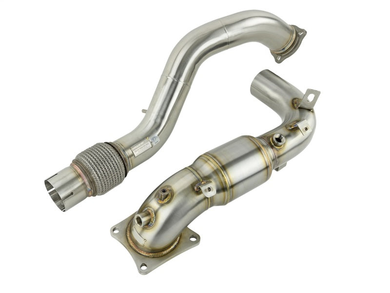 Skunk2 Racing 412-05-6066 Skunk2 18-20 Honda Civic Type R Downpipe Kit w/ Cat
