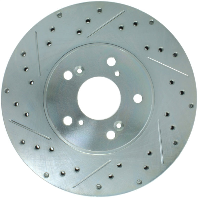 Stoptech 227.40046R StopTech Select Sport 99-08 Acura TL (STD Caliper) / 01-03 CL Slotted and Drilled Right Front Rotor