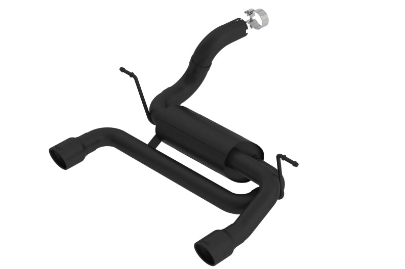 Borla 11964CB 18-19 Jeep Wrangler JL/JLU 2.0L 4Cyl 2DR/4DR Axle Back Exhaust ATAK w/ 2.5in Tips - Black