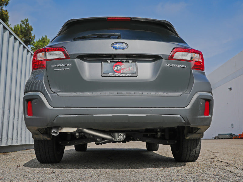 aFe 49-36807 15-19 Subaru Outback H4 2.5L Takeda 2.5in 304 SS Cat-Back Exhaust