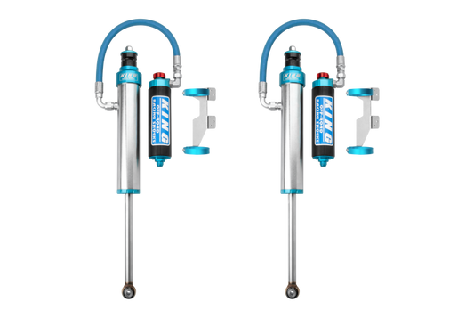 King Shocks 25001-144A 2007+ Toyota Tundra Rear 2.5 Dia Remote Reservoir Shock w/Adjuster (Pair)