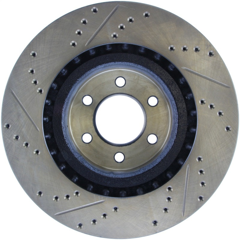 Stoptech 127.63036L StopTech Slotted & Drilled Sport Brake Rotor