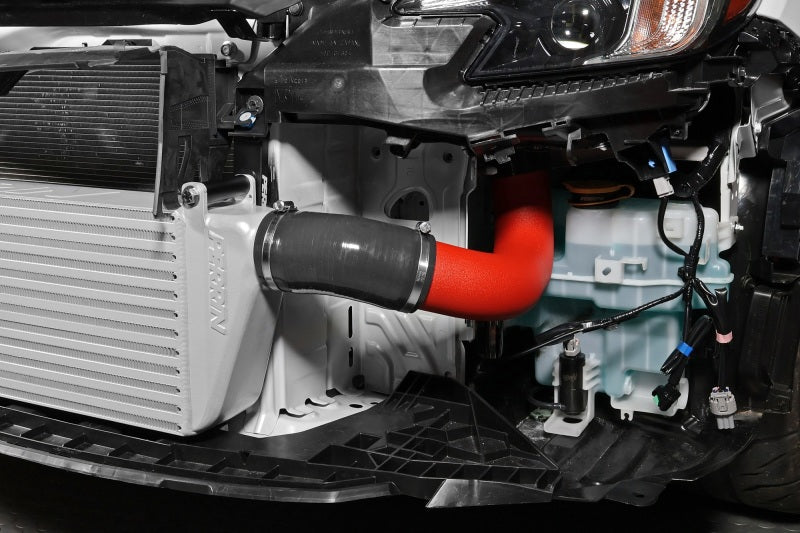 Perrin Performance PSP-ITR-441SL/RD PERRIN 22-25 Subaru WRX Front Mount Intercooler Kit (Red Tubes & Silver Core)