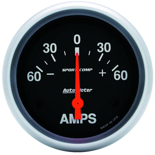 Autometer ATM3586 60-0-60 Ammeter Gauge