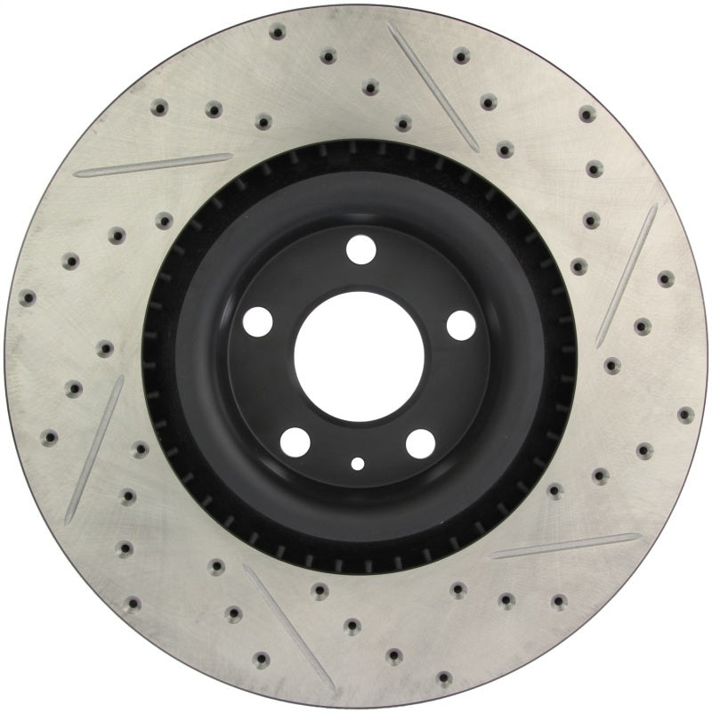 Stoptech 127.33087R StopTech Slotted & Drilled Sport Brake Rotor
