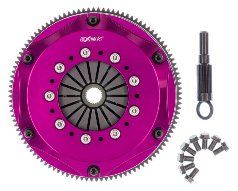 Exedy NM012SD 1989-1994 Nissan 240SX Hyper Twin Cerametallic Clutch Sprung Center Disc Push Type Cover