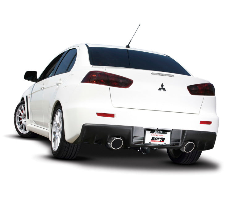 Borla 140285 08-14 Mitsubishi EVO X Catback Exhaust