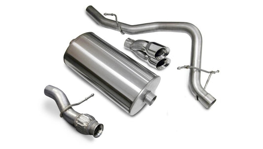 CORSA Performance 14912 Corsa 2009-2014 Chevrolet Tahoe 5.3L V8 Polished Sport Cat-Back Exhaust