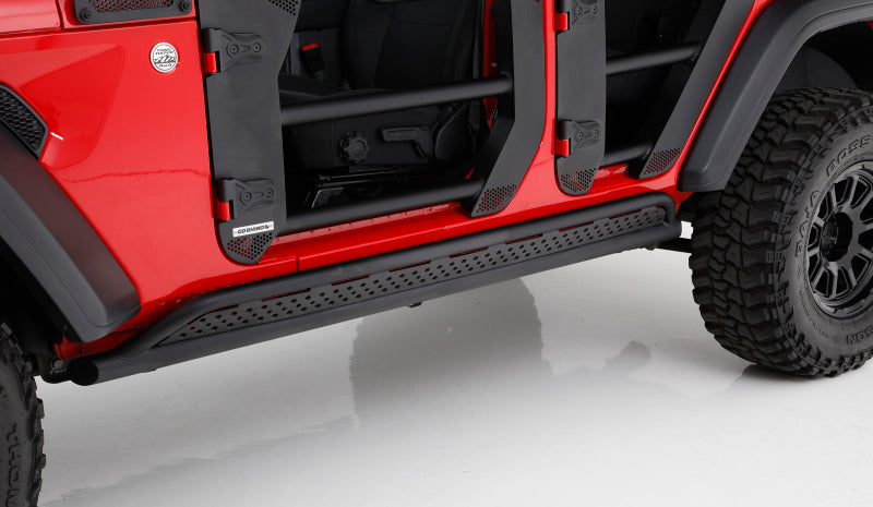 Go Rhino FS4506T 18-20 Jeep Wrangler JLU JL Frame Mount Sliders