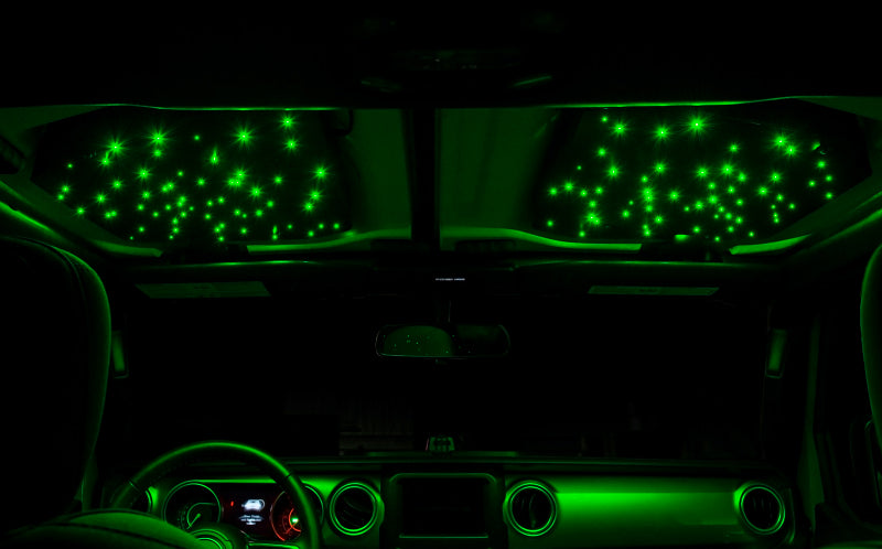 ORACLE Lighting 5872-333 Oracle StarLINER Fiber Optic Hardtop Headliner for Wrangler JL/Gladiator JT ColorSHIFT