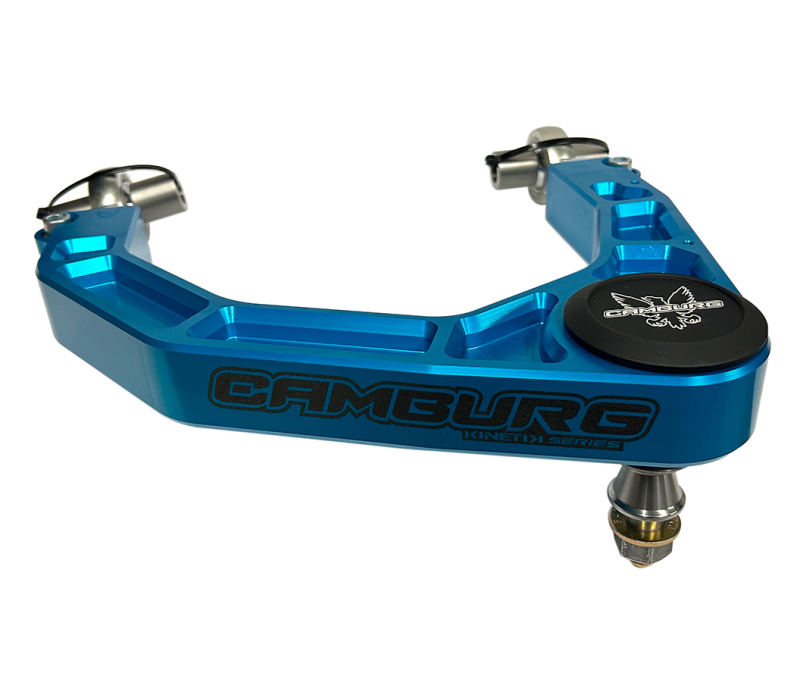 Camburg CAM-310187-BLU Toyota Tundra 2WD/4WD 07-21 KINETIK V2 Performance Billet Uniball Upper Arms (King Blue)