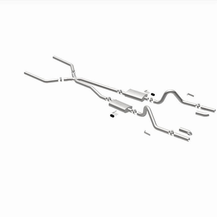 Magnaflow Perf Exhaust MAG15816 67-70 Mustang V8 Dual Exhaust Kit