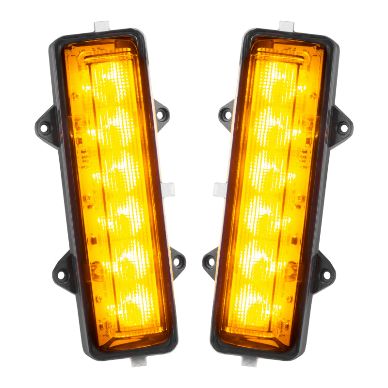 ORACLE Lighting 5915-FB-023 Oracle Lighting 21-23 Ford Bronco Dual Function Reverse LED Flush Taillight - Amber/Wht