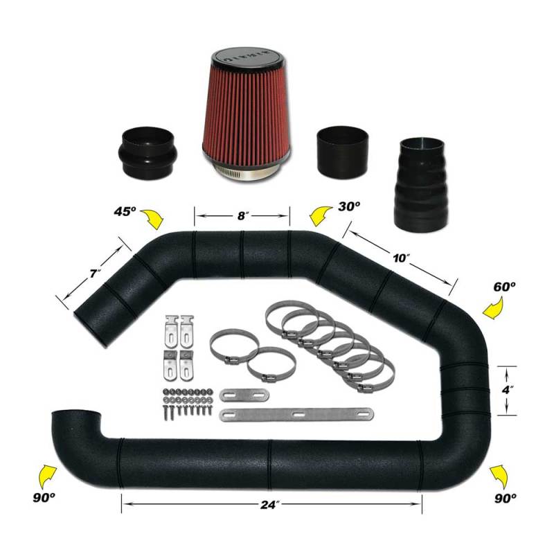Airaid 101-352 U-Build-It - Universal 3.5in Master Kit I w/700-452 (6in) Filter