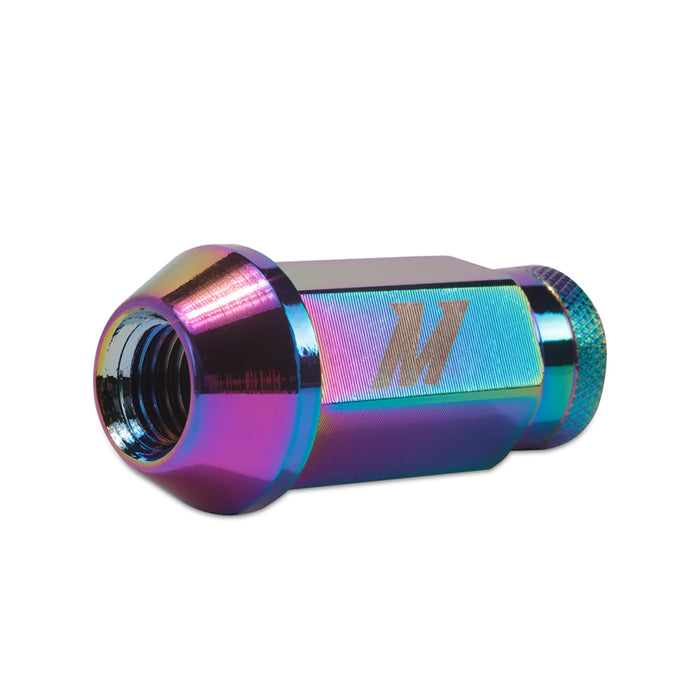 Mishimoto MMLG-15-20LNC Aluminum Locking Lug Nuts M12x1.5 20pc Set Neo Chrome