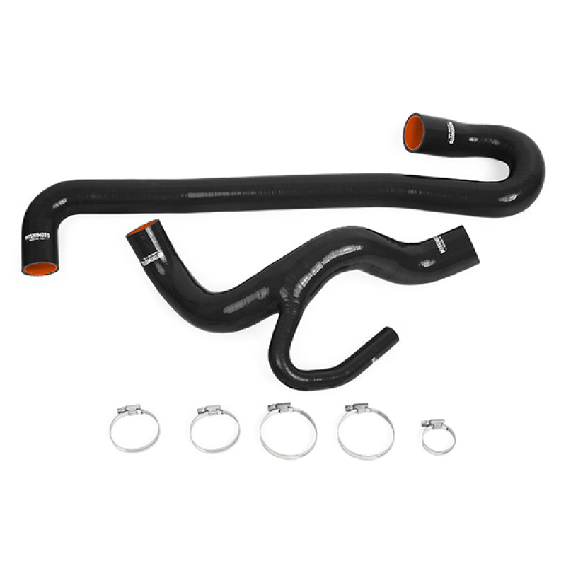 Mishimoto MMHOSE-WK2-12BK 12+ Jeep Grand Cherokee SRT8 6.4L V8 Black Silicone Radiator Hose Kit
