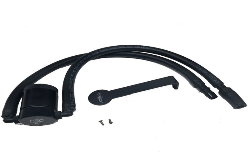 J&L 3064D-B 12-17 Jeep Wrangler JK 3.6L Passenger Side Oil Separator 3.0 - Black Anodized