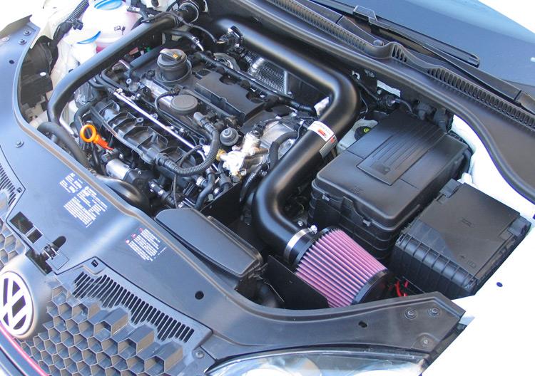 K&N Engineering 69-9503TFK K&N 06-07 VW Jetta GLI / GTI Black Typhoon Short RAM Intake