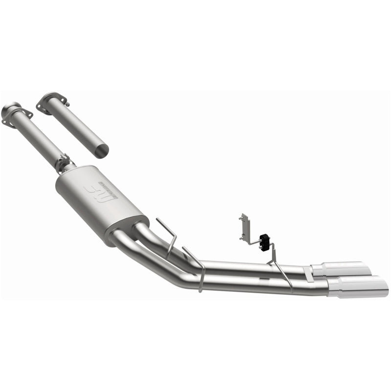 Magnaflow 19563 15-21 Ford F-150 Street Series Cat-Back Performance Exhaust System- Polished Side Exit