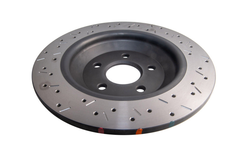 DBA DBA42969BLKXS 2016-2017 Ford Focus RS Rear Drilled & Slotted 4000 Series Rotor