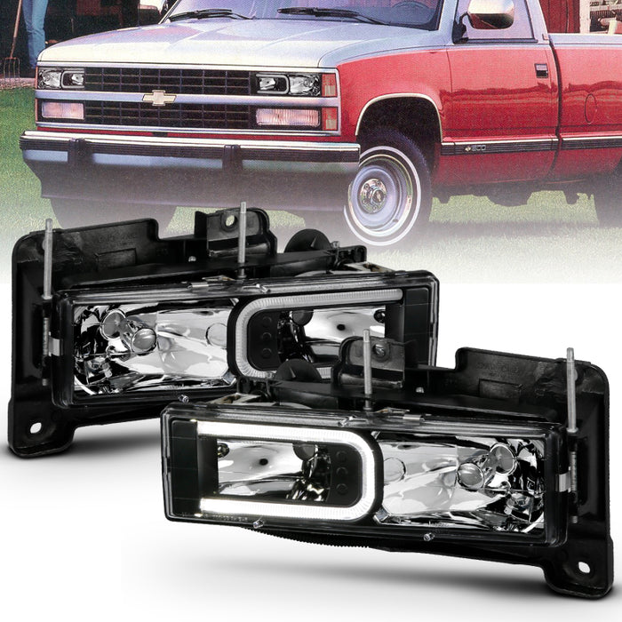 ANZO 111498 ANZ Crystal Headlights