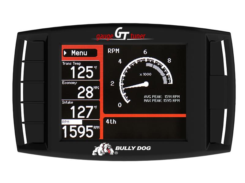 Bully Dog 40417 Triple Dog Platinum GT Gas Tuner and Gauge