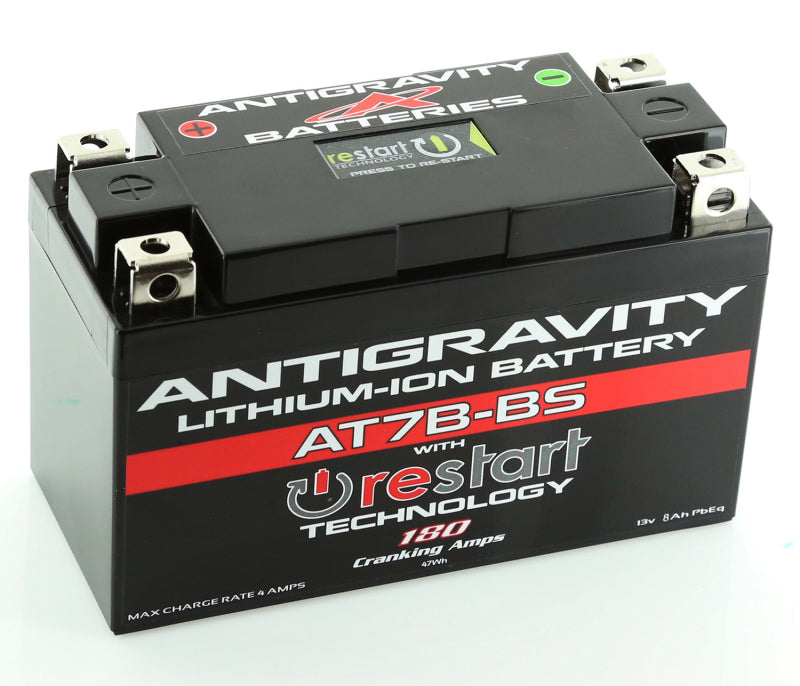Antigravity Batteries AG-AT7B-BS-RS Antigravity YT7B-BS Lithium Battery w/Re-Start