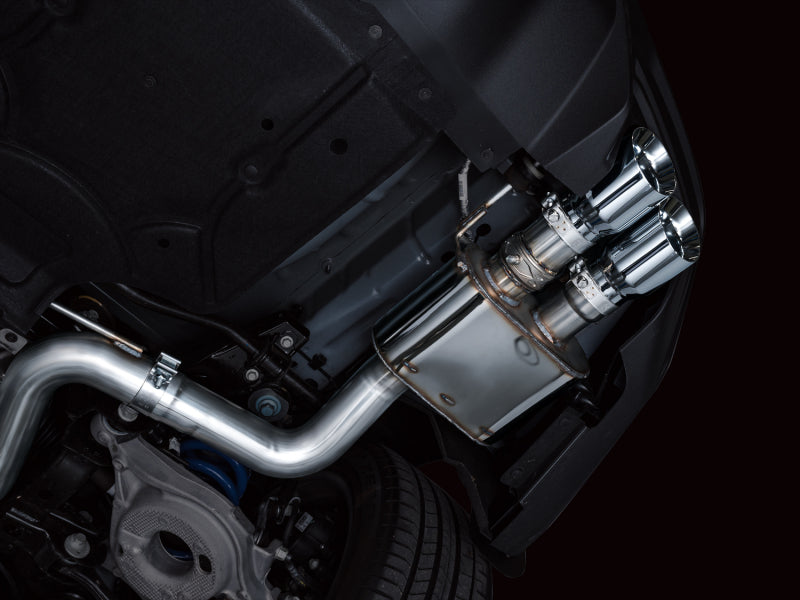 AWE Tuning 3025-42650 AWE 2024 Ford Mustang GT Fastback S650 RWD SwitchPath Catback Exhaust w/ Quad Chrome Silver Tips