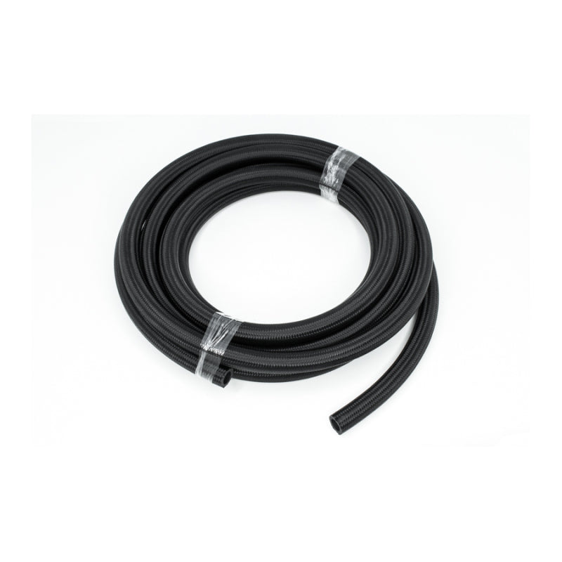 DeatschWerks 6-02-0817-20 10AN Black Nylon Braided CPE Hose 20 Feet