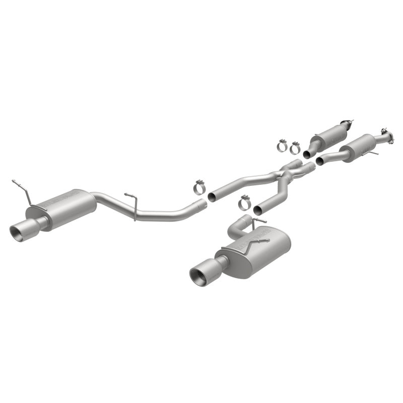 Magnaflow 15068 MagnaFlow 11-12 Dodge Durango V8 5.7L Dual Split Rear Exit Stainless Cat Back Performance Exhaust