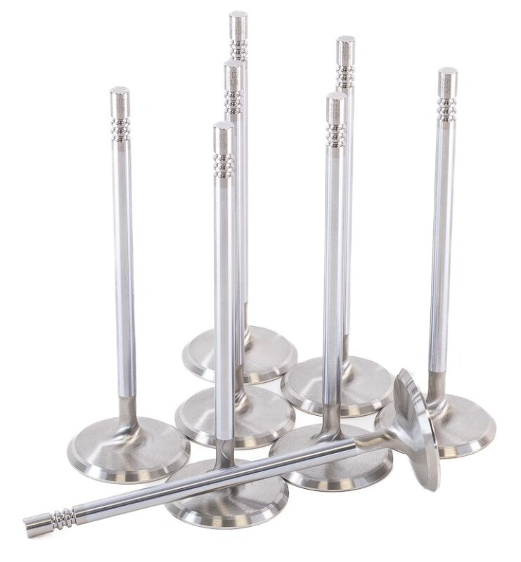 GSC Power Division 2175-8 GSC P-D Ford Voodoo/Predator 32.5mm Head STD 109.8mm Long Chrm Super Alloy Exhaust Valve - Set of 8