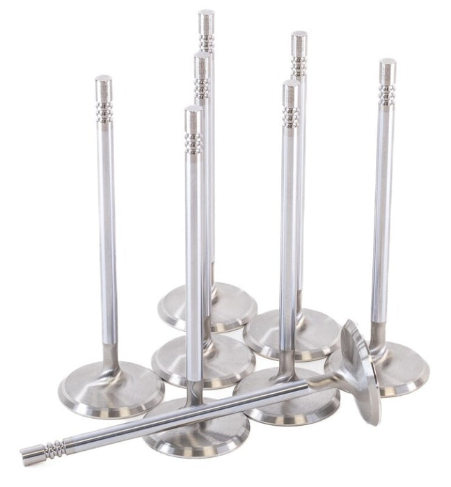 GSC Power Division 2175-8 GSC P-D Ford Voodoo/Predator 32.5mm Head STD 109.8mm Long Chrm Super Alloy Exhaust Valve - Set of 8