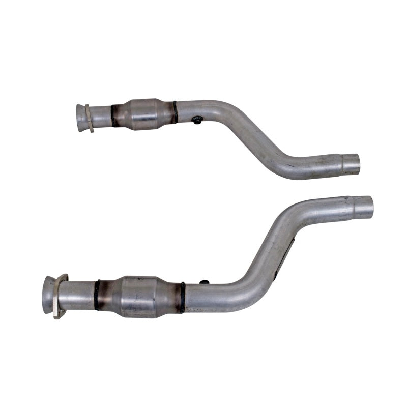 BBK 1796 05-15 Dodge Challenger Charger Short Mid X Pipe w/Catalytic Converters 2-3/4 For LT Headers