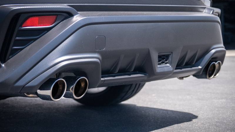 Borla 140907 2022 Subaru WRX 2.4L Turbo AT/MT AWD S-Type Catback Exhaust Polished Tips