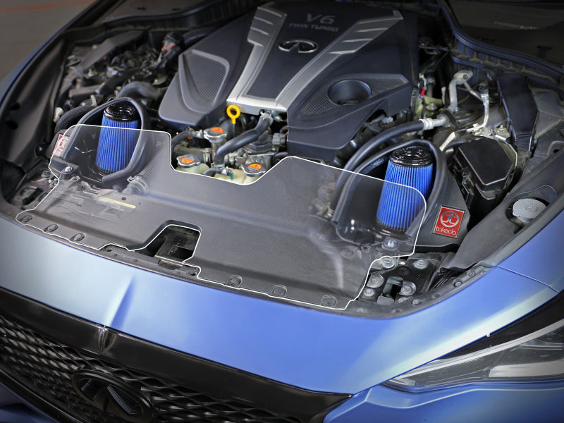 aFe 56-10004R Takeda Stage-2 Pro 5R Cold Air Intake System 16-19 Infinity Q50/Q60 V6-3.0L (tt)