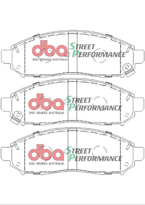 DBA DB1835SP 04-12 Nissan Pathfinder SP Performance Front Brake Pads
