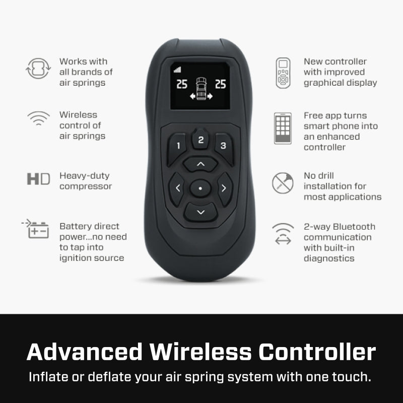 Air Lift 74100EZ Wireless Air Tank Kit w/ EZ Mount