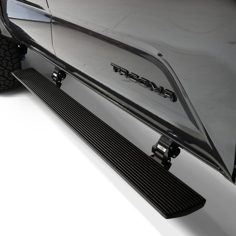 Westin 29-22785 2024 Toyota Tacoma Double Cab Pro-E Electric Running Boards - Textured Black