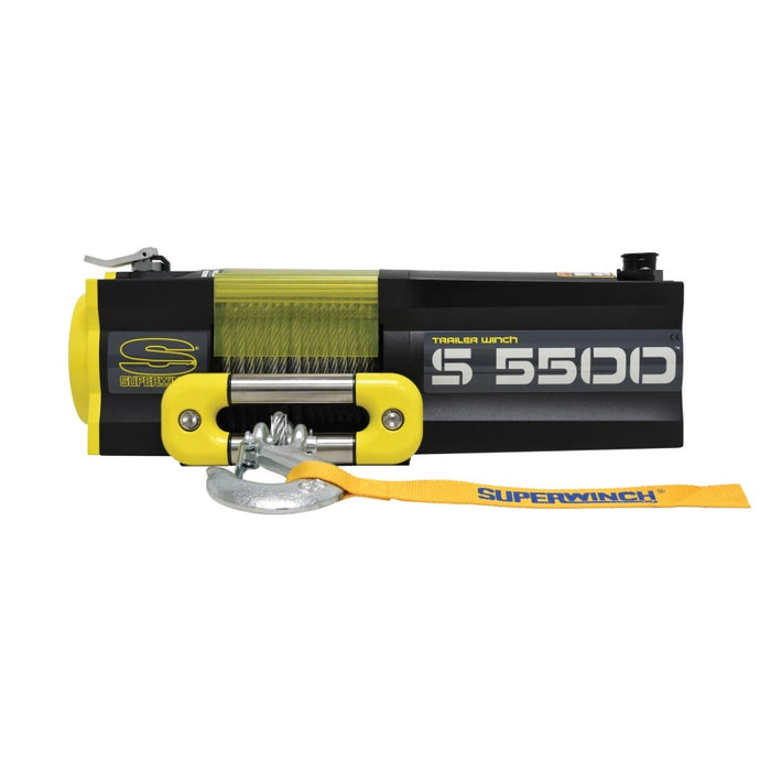 Superwinch 1455200 5500 LBS 12V DC 7/32in x 60ft Steel Rope S5500 Winch