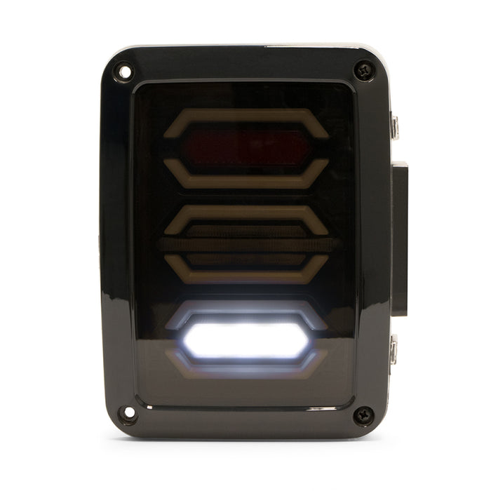 DV8 Offroad TLJK-02 07-18 Jeep Wrangler JK Octagon LED Tail Light