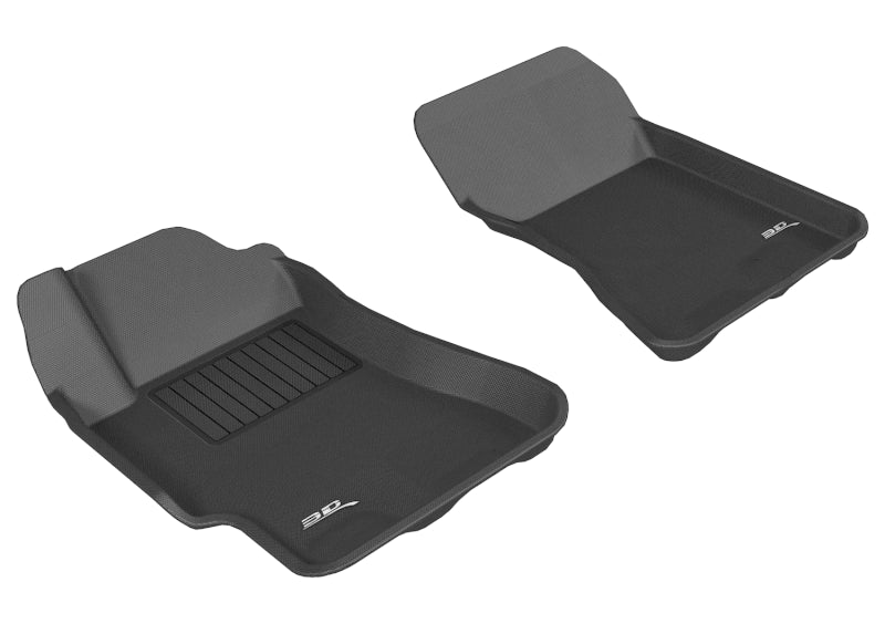 3D MAXpider L1SB01011509 2002-2007 Subaru Impreza Kagu 1st Row Floormat - Black