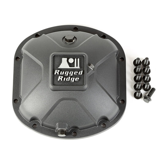 Rugged Ridge 16595.13 Boulder Aluminum Differential Cover Dana 30 Black