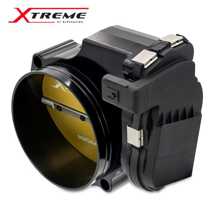 BLOX Racing BXIM-00255-BK 2015+ Dodge Hellcat / Jeep Trackhawk 6.2L 105mm Electronic Billet Throttle Body - Black