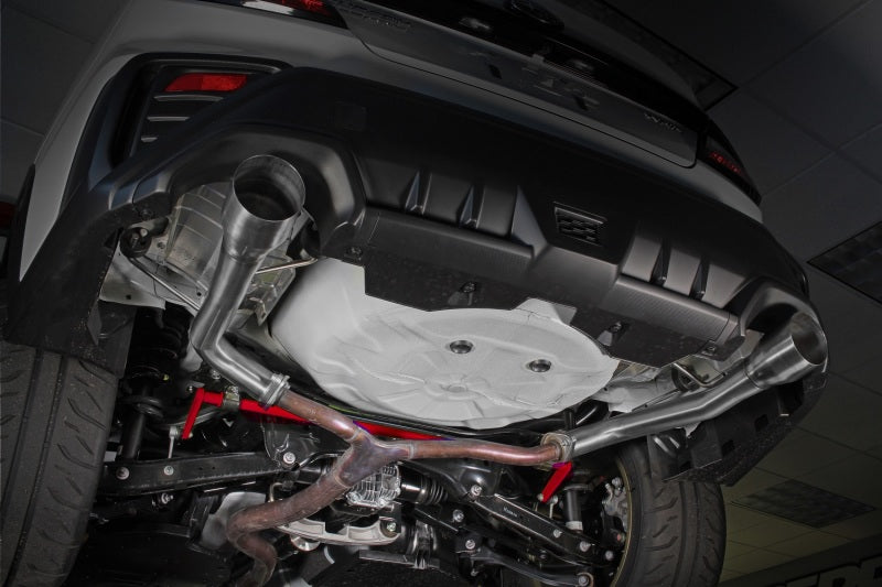 Perrin Performance PSP-EXT-341BR PERRIN 15-21 Subaru STI/15-25 WRX SS Dual Tip Axle Back Exhaust (Fits OE/AM Ctr Pipes)