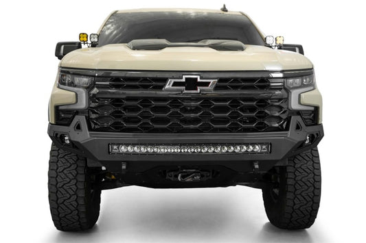Addictive Desert Designs F120083030103 2022+ Chevy Silverado 1500 ZR2 Stealth Fighter Front Bumper