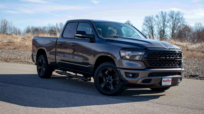 Fishbone Offroad FB21374 2019+ Dodge RAM 1500 Quad Cab Oval Side Steps - Black Textured