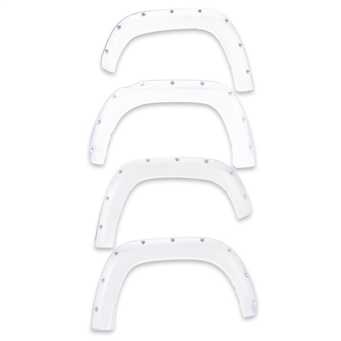 EGR 791574-GAZ 14+ Chev Silverado 6-8ft Bed Bolt-On Look Color Match Fender Flares - Set - Summit White
