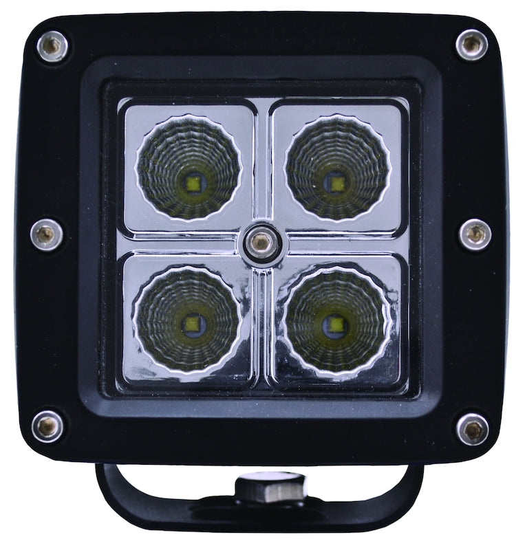 Hella 357204821 HVF Cube 4 LED Off Road Kit - 3.1in 2X12W