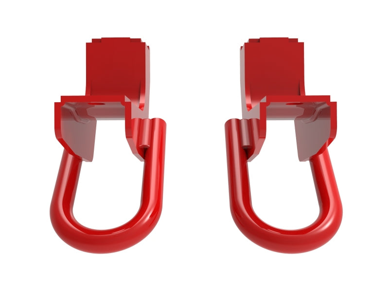 aFe 450-72T001-R Front Tow Hook Red 2022 Toyota Tundra 3.5L V6