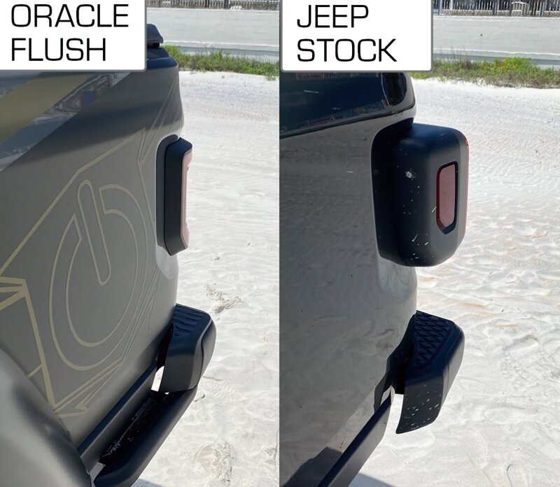 ORACLE Lighting 5882-504 Oracle Jeep Gladiator JT Flush Mount LED Tail Lights